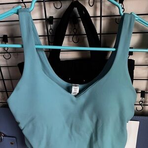 Lululemon Athletica Teal Sports Bra